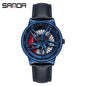 New Luxury 360° Spinning Rim Watch Hub Custom Design Sports Car Rim Watch Waterproof Creative Watch Mens Wheel Wristwatch